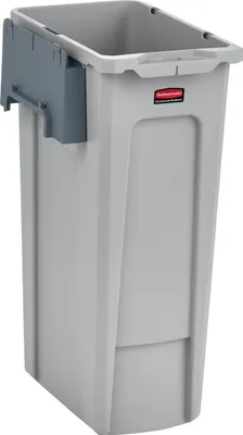 Zdjęcie produktu dla Rubbermaid 2007913 Kosz na śmieci prostokątny plastikowy szary