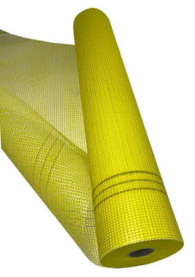 Obrázok produktu pre VaGo výstužná tkanina Tkanina zo sklenených vlákien Tkanina 165g/m² ETICS omietková tkanina Žltá 25m
