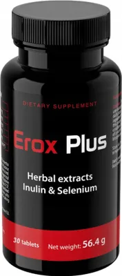Image de EROX PLUS - complément alimentaire30 gélules.