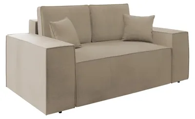 Produktbild von MIRJAN24 Schlafsofa Malaga Small mit Schlaffunktion und Bettkasten, Polstercouch, Stilvoll Polstersofa vom Hersteller (Farbe: Manila 02)