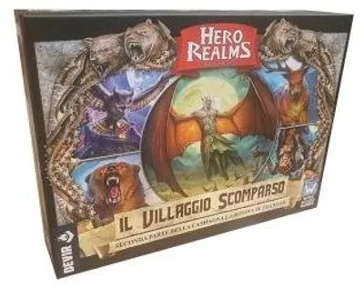 Imagen del producto de Hero Realms: Il Villaggio Scomparso (Edición italiana) – Juego de mesa – Devir – 1-5 jugadores – 12+