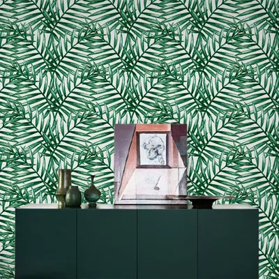 Produktbild von Coloray Fototapete 152x104 cm Vlies-Fototapete - Palmblattfloral.