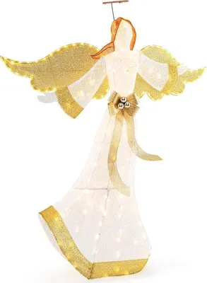 Produktbild von Famanu Weihnachtsengel 160 cm mit 180 warmweißen LED-Lichtern - Innen- und Außenbereich