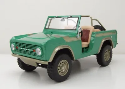 Produktbild von Greenlight Collectibles 19034 Ford Bronco 1976 offen grün 1:18