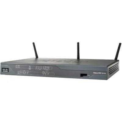 Produktbild von Cisco 886, Ethernet/LAN, ADSL2+, Schwarz