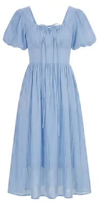 Image de Robe pour femme ALEIDA - bleu, taille XXS