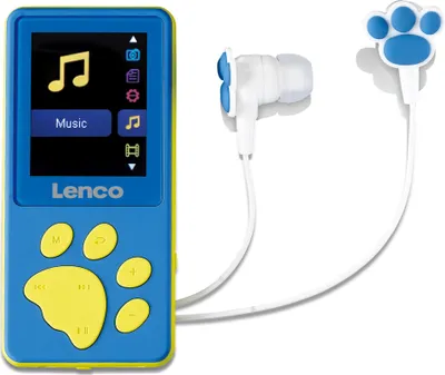 Produktbild von Lenco Xemio-560BU - MP3-/MP4-Player mit 8GB Speicher - Blau