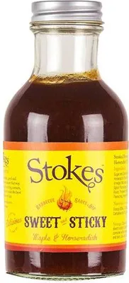 Produktbild von STOKES BBQ Sauce Sweet & Sticky 250ml leichte Süße mit kräftigem Raucharoma