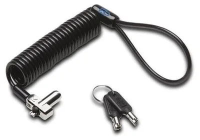 Obrázok produktu pre Kensington K66645EUL, 2,28 m, Kľúč, Uhlíková oceľ, Čierna, Strieborná