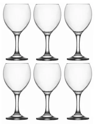 Produktbild von Set mit 6 Wassergläsern 260 ml Misket LAV