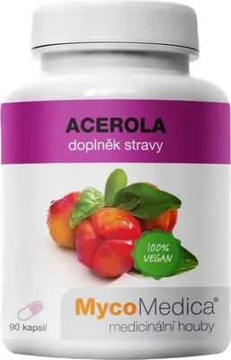 Obrázek produktu pro Mycomedica Acerola 90 tobolek MYCOMEDICA