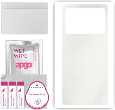 Produktbild von apgo Rückseite Schutzfolie, Matt, kompatibel mit Vivo X Note, Hinten Hydrogel-Displayschutzfolie mit Positionierhilfe, kratzfest, einfache Montage