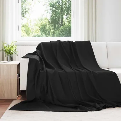 Produktbild von "Winter Sale" Wohndecken 24 Stück Schwarz 270 x 240 cm Fleece - Decken Design Neu741195