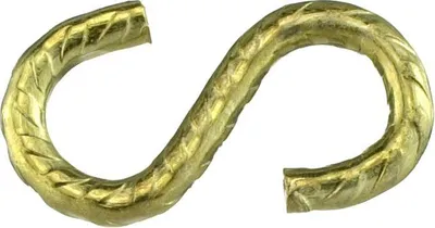Produktbild von Connex Haken, verzinkt, rustikal, 3,8 mm Durchmesser, 40 mm Länge, 4er-Set