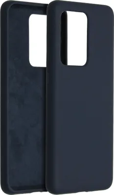 Produktbild von Accezz Liquid Silikoncase Samsung Galaxy S20 Ultra - Dunkelblau