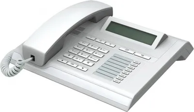 Zdjęcie produktu dla Unify OpenStage 15 HFA V3, IP Phone, Biały, Zestaw słuchawkowy przewodowy, Biurko / Ściana, 100 Mbit/s, 2 linii