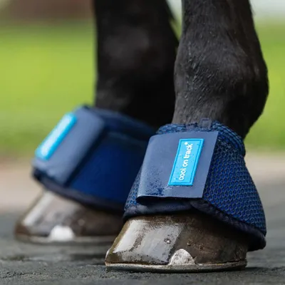 Produktbild von Cool on Track Hufglocken, Farbe:Blau, Größe:Full