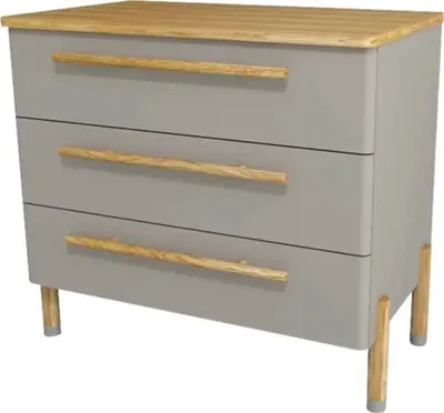 Obrázek produktu pro Koupelnová skříňka pod umyvadlo Devo Sonet kašmír/dub 84 x 75 x 49 cm SF-SU3S84-F112D01L10