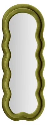 Produktbild von FURNLUX Wandspiegel Miki Grün 60cm / Hauptfarbe: Grün / Abmessungen: 60 x 160 x 4 cm