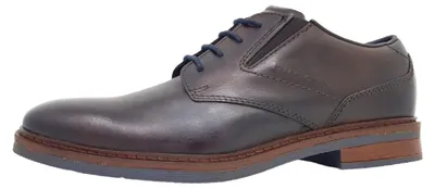 Image de Bugatti : Chaussures pour hommes, chaussures de ville, chaussures à lacets, couleur marron, style décontracté
