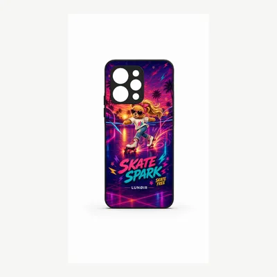 Productafbeelding van Xiaomi Redmi Note 12 4G hoesje, telefoonhoesje, beschermhoes met skateboardmotief – LUNØIR ©