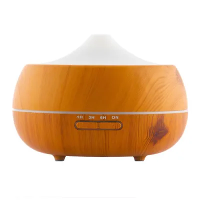 Obrázek produktu pro Zvlhčovač vzduchu Aroma difuzér Multicolour-LED Wooden-Effect InnovaGoods