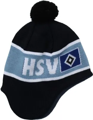 Produktbild von HSV Kinder Strickmütze mit Ohrklappen 47