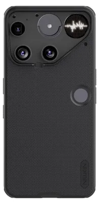 Produktbild von Nillkin, Hülle Nothing Phone 3 Bi-Material Design Super Frosted Pro, Schwarz