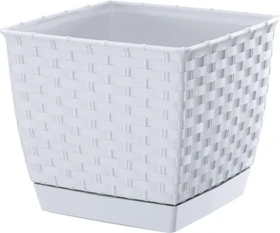 Zdjęcie produktu dla doniczka RATOLLA square  16x16 - biały