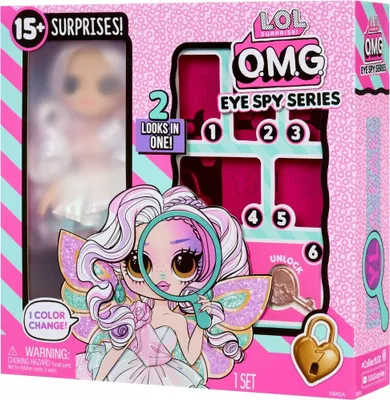 Produktbild von L.O.L. Surprise! OMG Eye Spy - Fairy, Modepuppe, Weiblich, 4 Jahr(e), Junge/Mädchen, Mehrfarbig