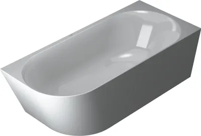 Produktbild von VIGOUR DERBY V3 Raumeck Badewanne Acryl mit Verkleidung 180 x 80 cm weiß glanz, rechteckig