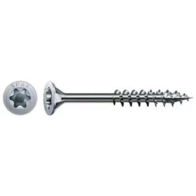 Obrázok produktu pre Univerzálna skrutka SPAX 5,0 x 100 mm 200 ks. TORX T-STAR plus T20 WIROX so zápustnou hlavou s čiastočným závitom 4Cut tip 0191010501005
