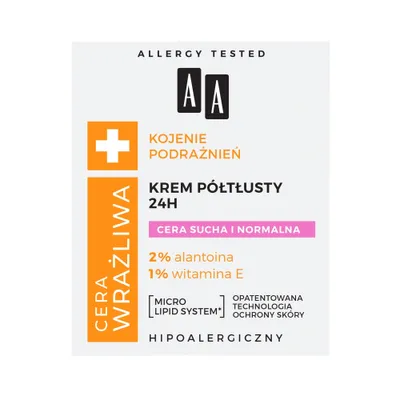 Zdjęcie produktu dla Aa Cera Wrażliwa Krem Na Dzień I Na Noc 50 Ml