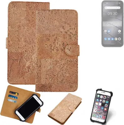 Produktbild von K-S-Trade Hülle kompatibel mit Gigaset GX6 Pro  Kork Handyhülle Cover  Schutzhülle TPU Case Bumper in Hellbraun, (1x)