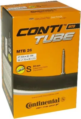 Produktbild von Continental Schlauch Conti MTB 26 26x1.75/2.50\" 47/62-559 SV 60mm.
