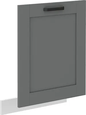 Produktbild von Tür für Einbau-Geschirrspüler LAILI – 713x596 cm, grau / weiß