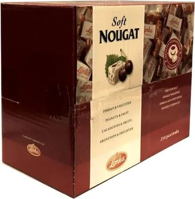 Produktbild von Lonka Soft Nougat Peanuts & Fruit 2,57kg