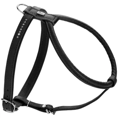 Image de Hunter harnais Round & Soft Canadian Up, taille:S-M, couleur:noir