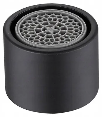 Productafbeelding van Kuchinox Waterbesparende perlator M22x1, zwart, tot 4 liter per minuut