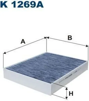 Zdjęcie produktu dla Filtr kabiny FILTRON K 1269A