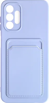 Produktbild von Avizar, Silikonhülle mit Kartenhalter für Samsung Galaxy A13 / A04s, Blau
