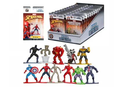 Zdjęcie produktu dla Marvel Nano Mix figurki kolekcjonerskie metalowe