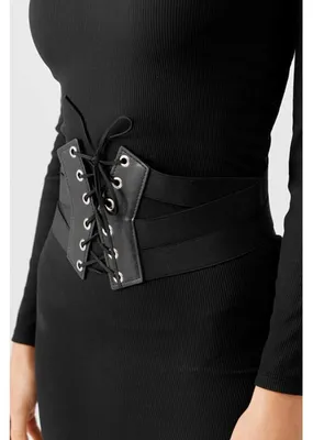 Produktbild von Damen Taille Stretchgürtel Breiter Hüftgürtel Gürtel Korsett 60 - 90 cm, G34