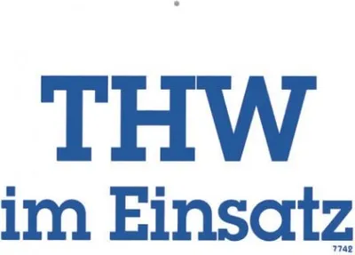 Produktbild von Hinweisschild - Warnschild - THW im Einsatz - 20 x 15 cm - 307742
