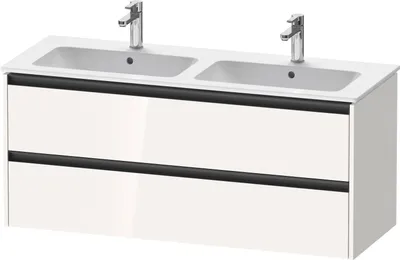 Produktbild von Duravit Ketho.2 Wastafelonderkast 128x48x55 cm Hoogglans Wit