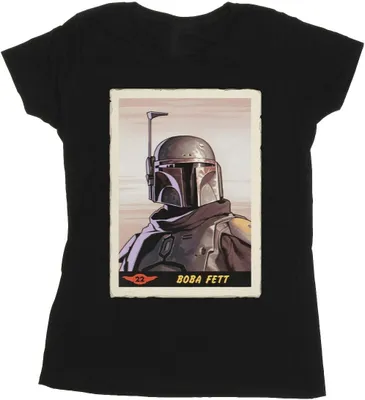 Produktbild von Star Wars - "The Mandalorian" T-Shirt für Damen BI43230 (S) (Schwarz)
