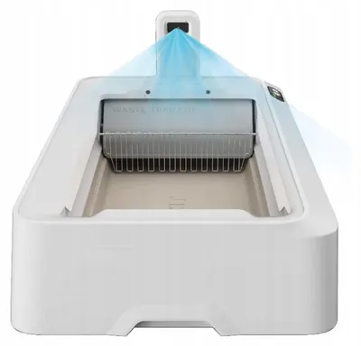 Zdjęcie produktu dla PETKIT PUROBOT Crystal Duo Samoczyszcząca Kuweta, Kamera AI