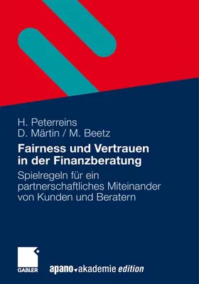 Produktbild von Fairness und Vertrauen in der Finanzberatung