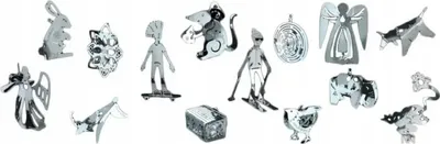 Produktbild von Time For Machine Metallmodellbausatz Deko-Set als Geschenk