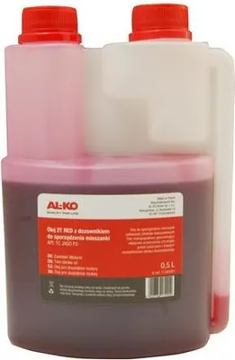 Produktbild von 2T Zweitakt-Motoröl für AL-KO Rasenmäher 0,5L MIT DOSER!